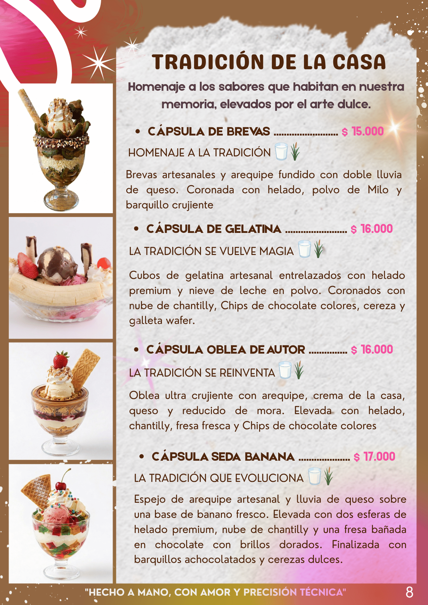 Capsulas tradicion de la casa